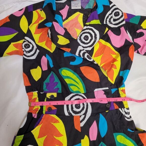STRANGER THINGS Eleven official retro 80s style short‎ sleeve Target romper M - Picture 8 of 10